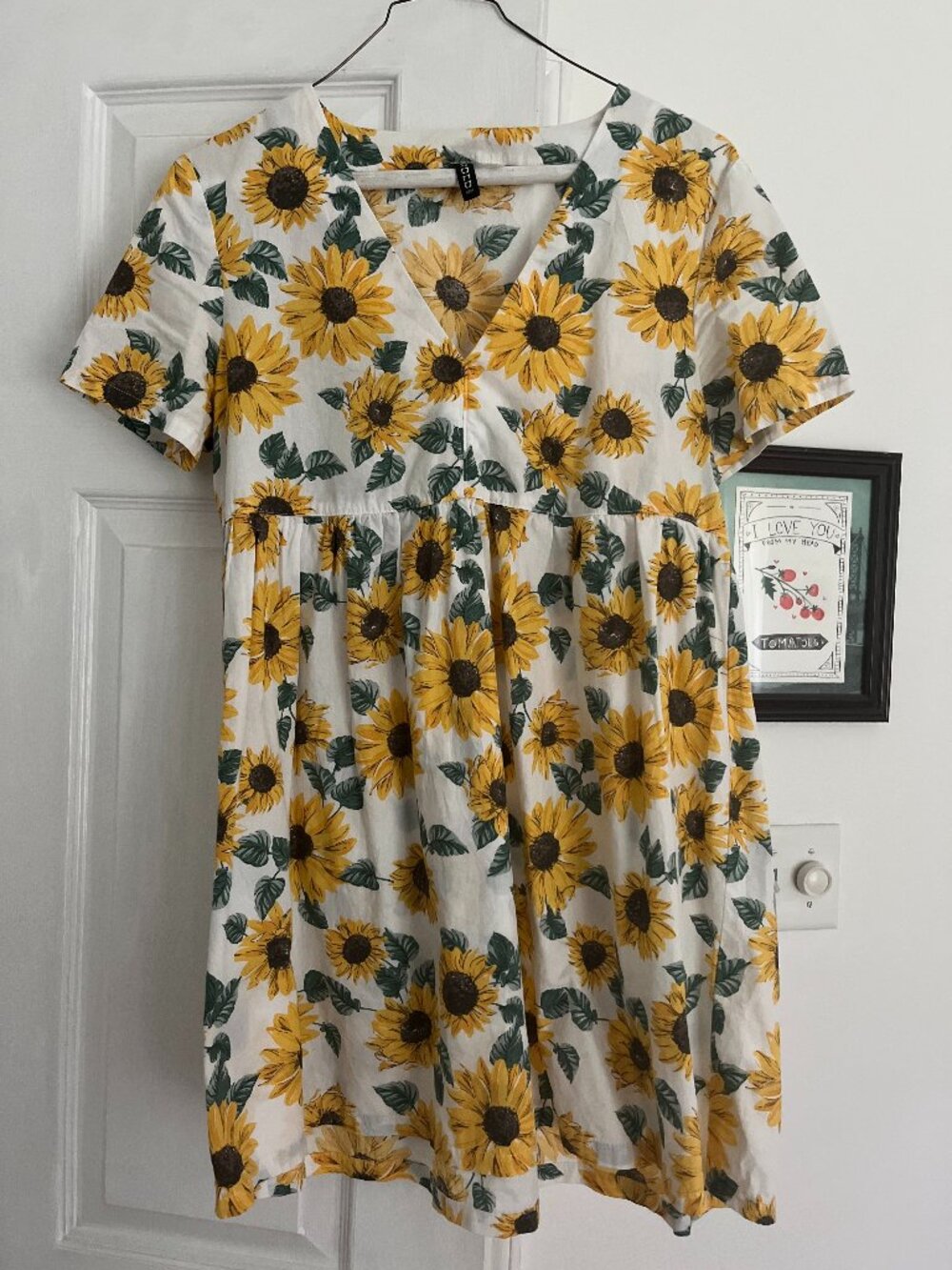 Sunflower Babydoll Dress